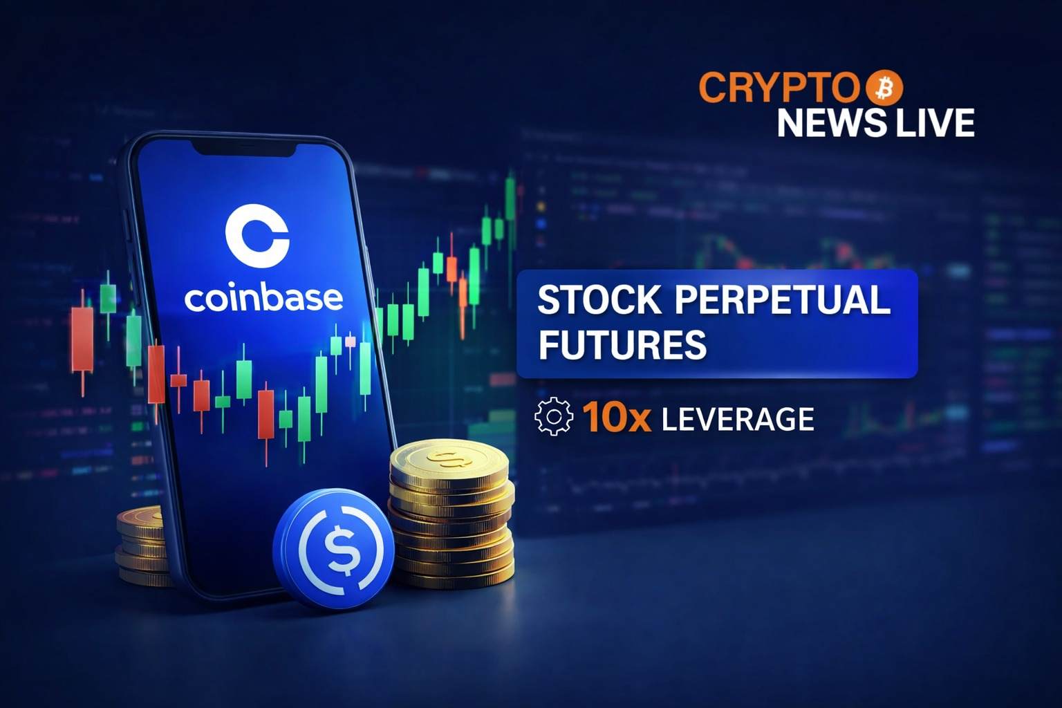 Coinbase Stock Perpetual Futures Go Live Globally