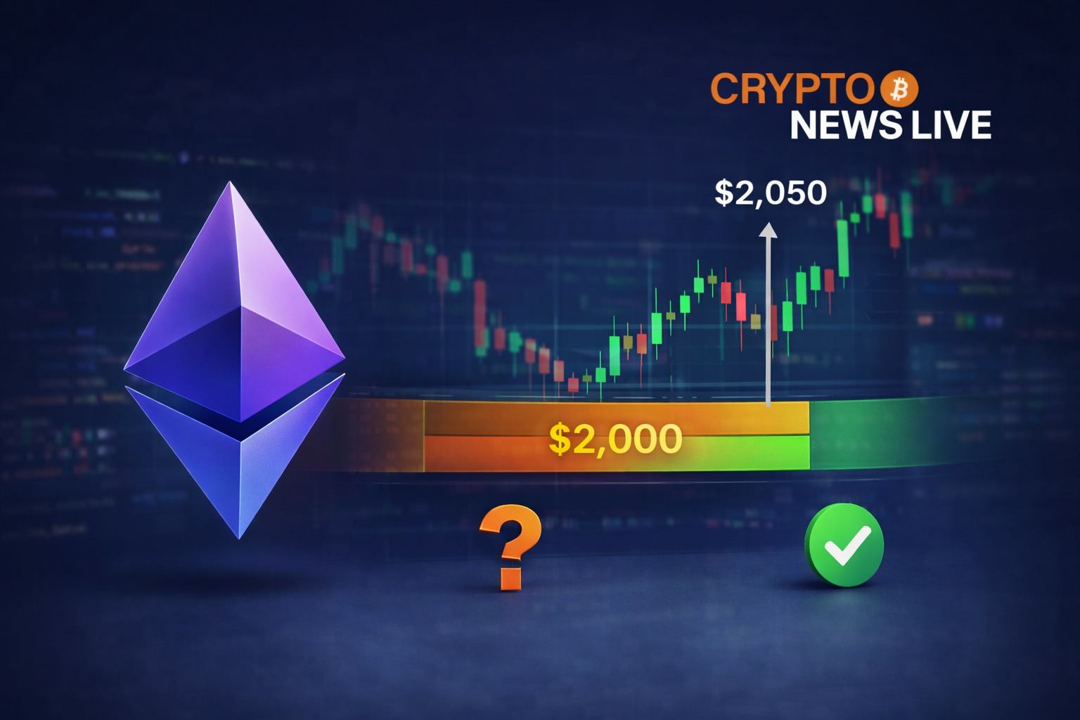 Ethereum Bulls Eye $2,050 as Reversal Setup Builds